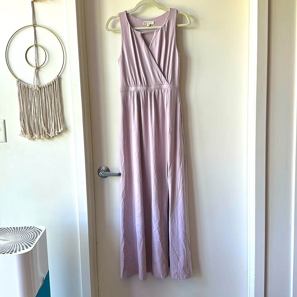 Synergy Organic Lavender Maxi Dress